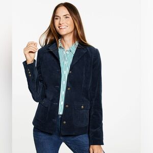 TALBOTS VELVETEEN JACKET